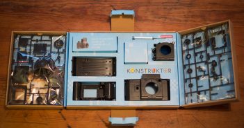 Lomography Konstruktor F DIY 35mm Camera Build Part 1 Konstruktor DIY 35mm Box Contents